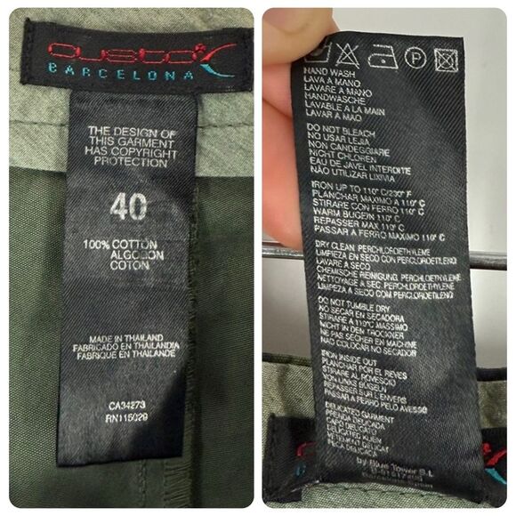 Custo Barcelona Printed Pants in Multi | Size 40 (Medium) - Picture 7 of 9